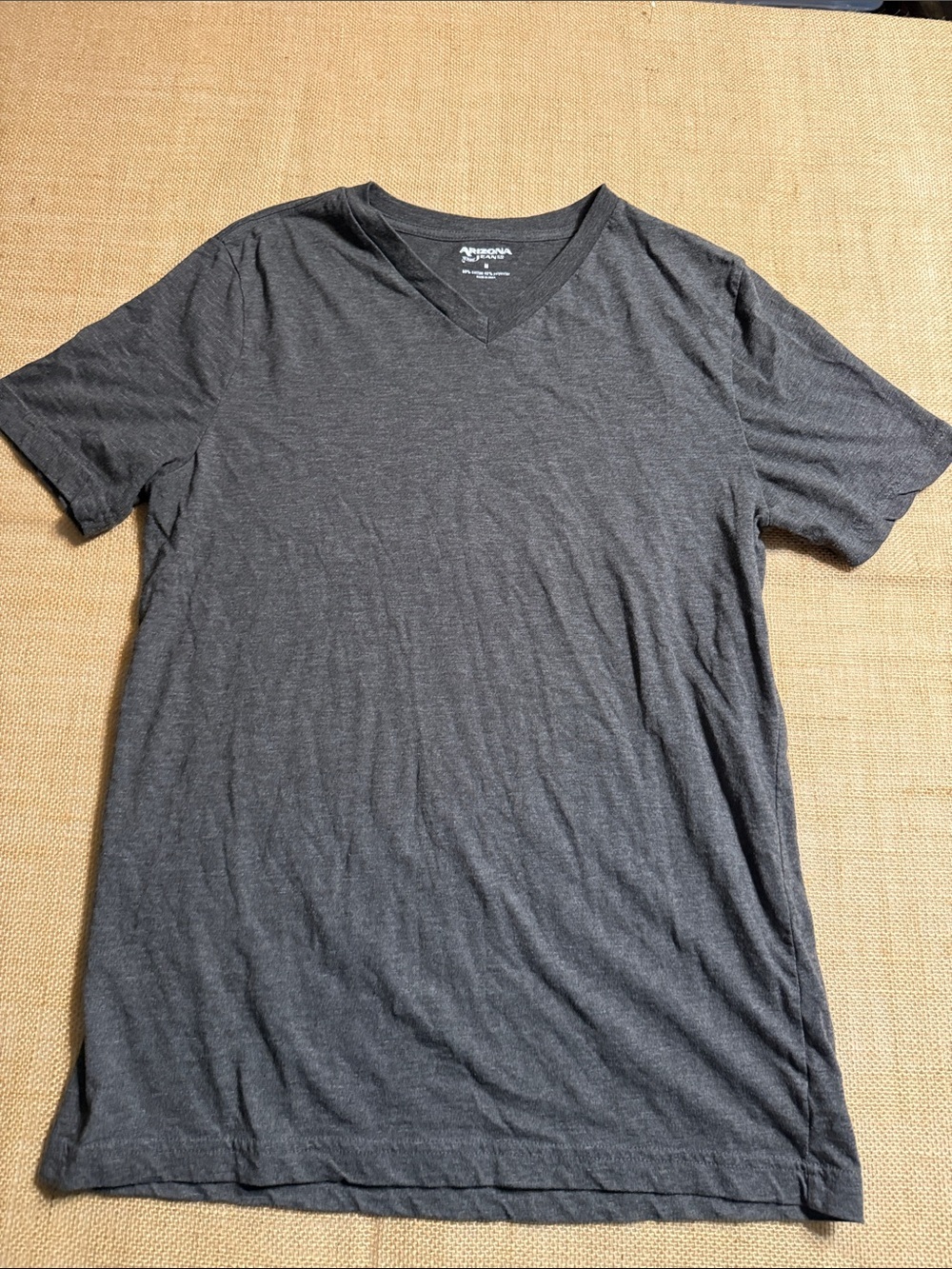 Arizona Jean Company Women’s Charcoal V-Neck Short Sleeve Tee